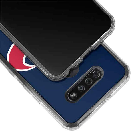 NFL Houston Texans Large Logo LG K51/Q51 Clear Case