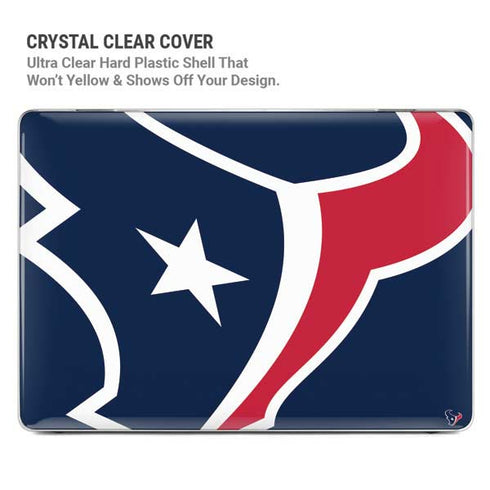 NFL Houston Texans Large Logo MacBook Air 15in (2023-2025) Case plus Skin