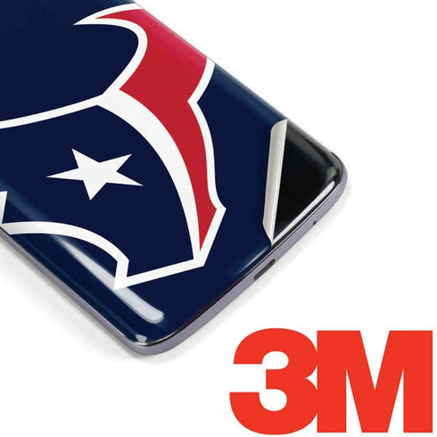NFL Houston Texans Large Logo Moto E5 Plus Skin
