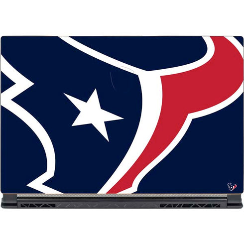 NFL Houston Texans Large Logo MSI GS65 Stealth Laptop Skin
