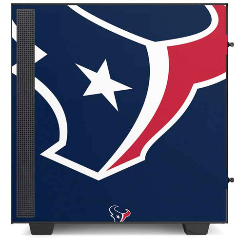 NFL Houston Texans Large Logo NZXT H510 Compact ATX Mid-Tower Case Skin