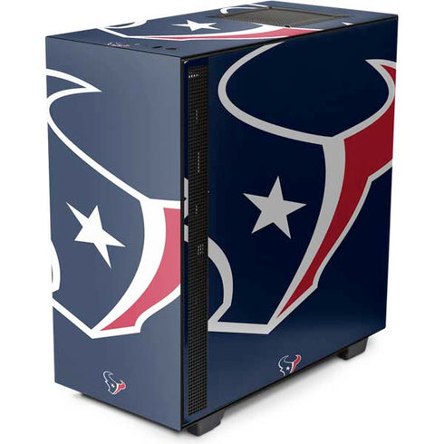 NFL Houston Texans Large Logo NZXT H510 Compact ATX Mid-Tower Case Skin