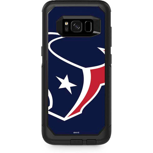 NFL Houston Texans Large Logo Otterbox Commuter Galaxy Skin