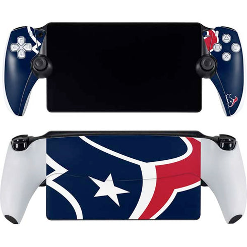 NFL Houston Texans Large Logo PlayStation Portal Remote Player Skin