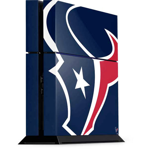NFL Houston Texans Large Logo PS4 Console Skin