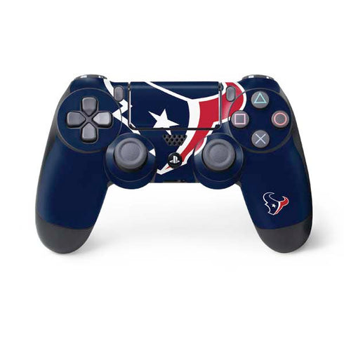 NFL Houston Texans Large Logo PS4 Controller Skin