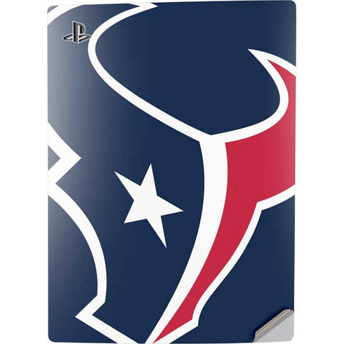 NFL Houston Texans Large Logo PS5 Digital Edition Console Skin