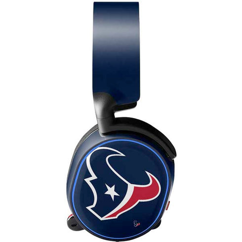 NFL Houston Texans Large Logo SteelSeries Arctis 5 Skin