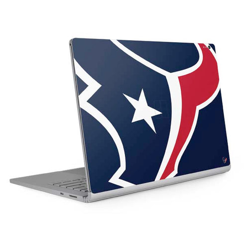 NFL Houston Texans Large Logo Surface Book 2 13.5in Skin