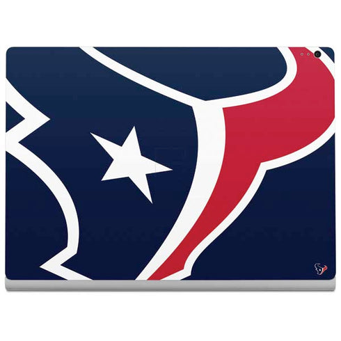 NFL Houston Texans Large Logo Surface Book 2 15in Skin