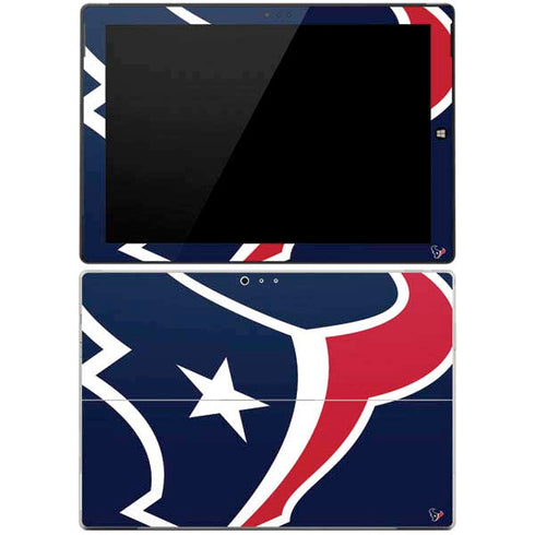 NFL Houston Texans Large Logo Surface Pro 3 Skin