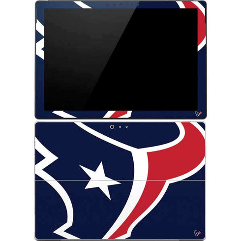 NFL Houston Texans Large Logo Surface Pro 4 Skin