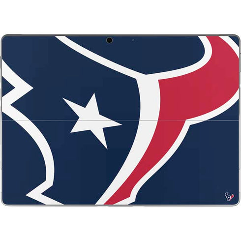 NFL Houston Texans Large Logo Surface Pro 8 Skin