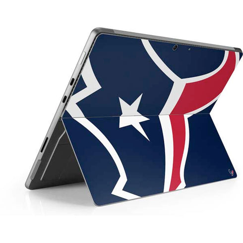 NFL Houston Texans Large Logo Surface Pro 8 Skin