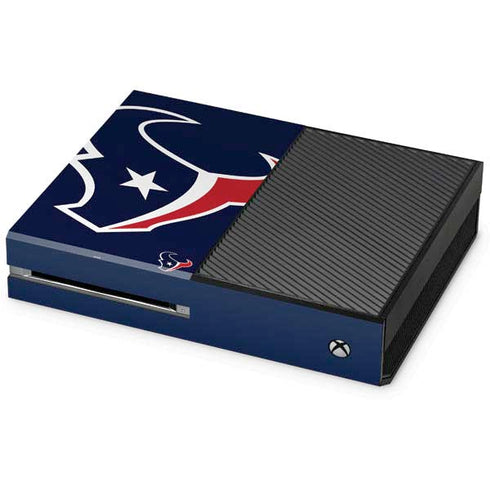 NFL Houston Texans Large Logo Xbox One Console Skin
