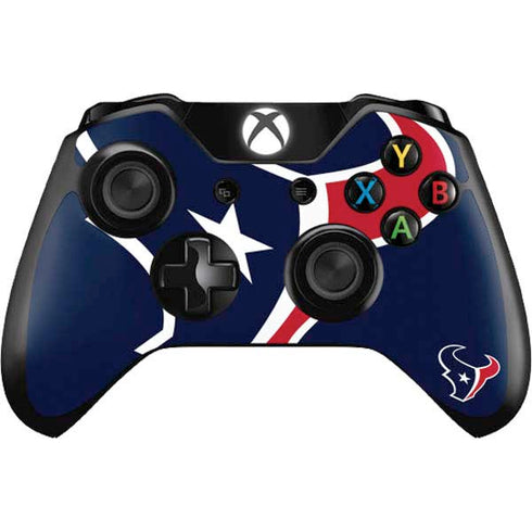 NFL Houston Texans Large Logo Xbox One Controller Skin