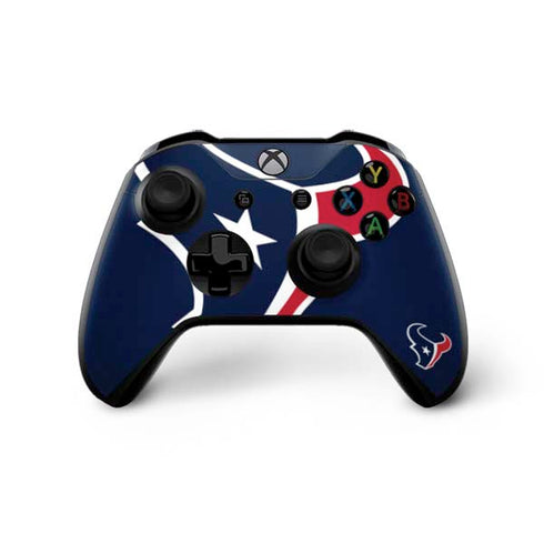 NFL Houston Texans Large Logo Xbox One X Controller Skin