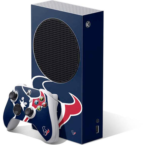 NFL Houston Texans Large Logo Xbox Series S Bundle Skin