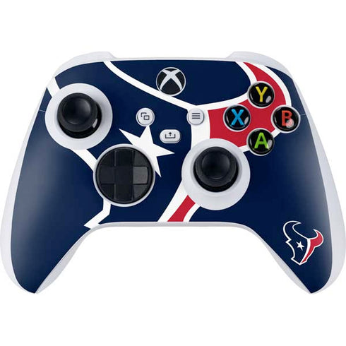 NFL Houston Texans Large Logo Xbox Series S Controller Skin