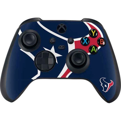 NFL Houston Texans Large Logo Xbox Series X Controller Skin