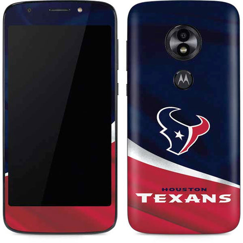 NFL Houston Texans Moto E5 Play Skin