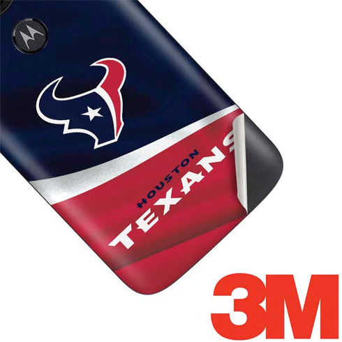 NFL Houston Texans Moto E5 Play Skin