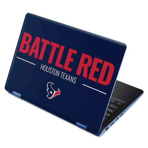 NFL Houston Texans Team Motto Aspire R11 11.6in Skin