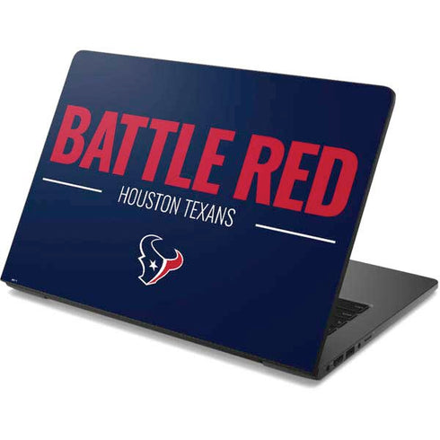 NFL Houston Texans Team Motto Dell Chromebook Skin