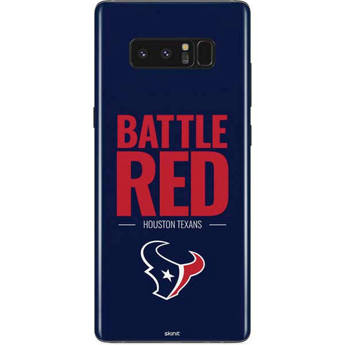 NFL Houston Texans Team Motto Galaxy Note 8 Skin