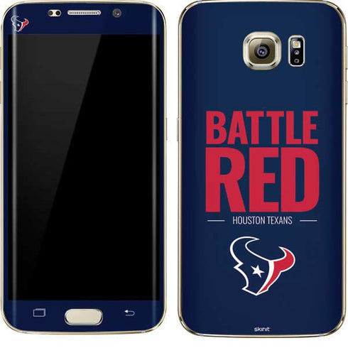 NFL Houston Texans Team Motto Galaxy S7 Edge Skin