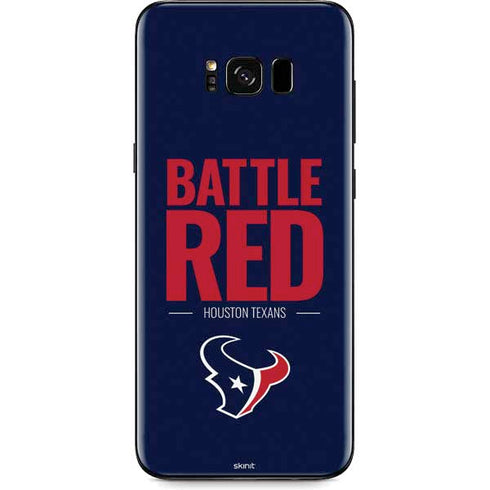 NFL Houston Texans Team Motto Galaxy S8 Plus Skin