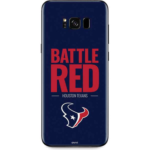 NFL Houston Texans Team Motto Galaxy S8 Skin