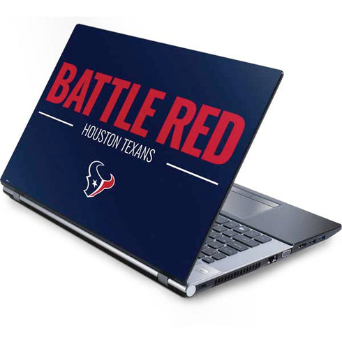 NFL Houston Texans Team Motto Generic Laptop Skin