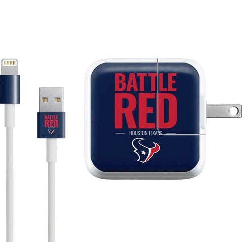 NFL Houston Texans Team Motto iPad Charger (10W USB) Skin