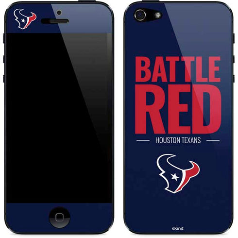 NFL Houston Texans Team Motto iPhone 5/5s/5SE Skin