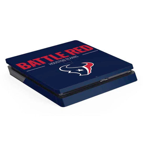 NFL Houston Texans Team Motto PS4 Slim Skin