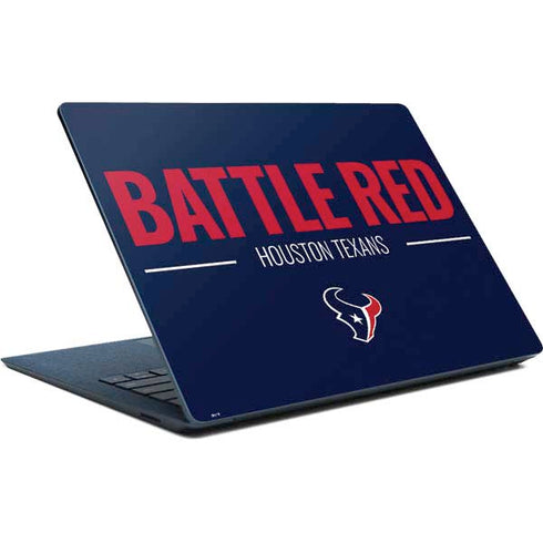 NFL Houston Texans Team Motto Surface Laptop Skin