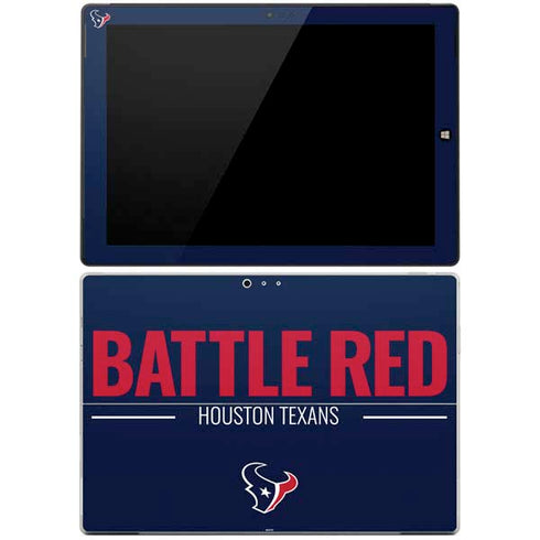 NFL Houston Texans Team Motto Surface Pro 3 Skin