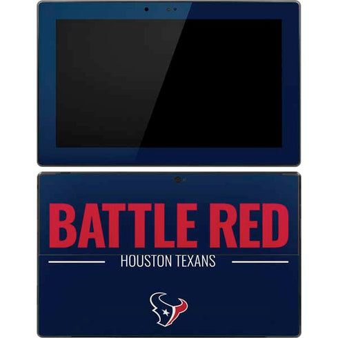 NFL Houston Texans Team Motto Surface Pro Tablet Skin