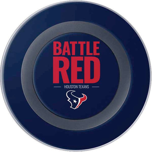 NFL Houston Texans Team Motto Wireless Charger Skin