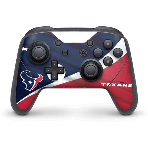 NFL Houston Texans Nintendo Switch Pro Controller Skin