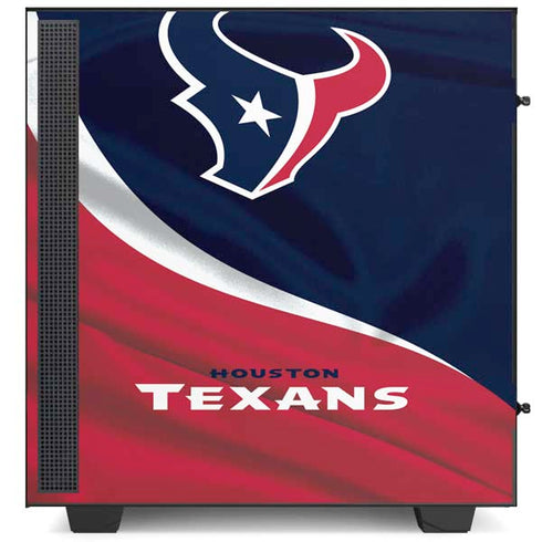 NFL Houston Texans NZXT H510 Compact ATX Mid-Tower Case Skin