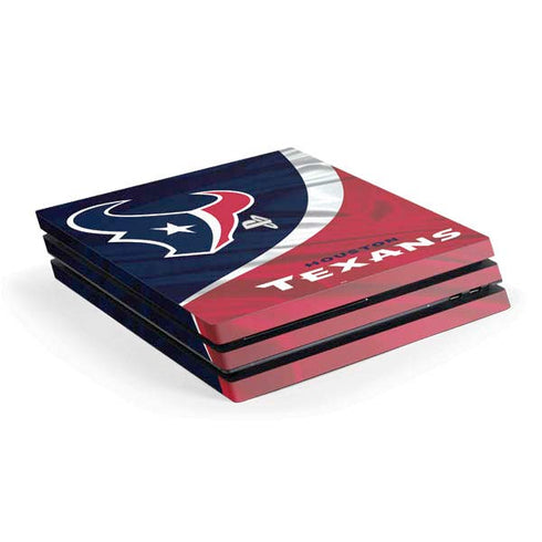 NFL Houston Texans PS4 Pro Console Skin