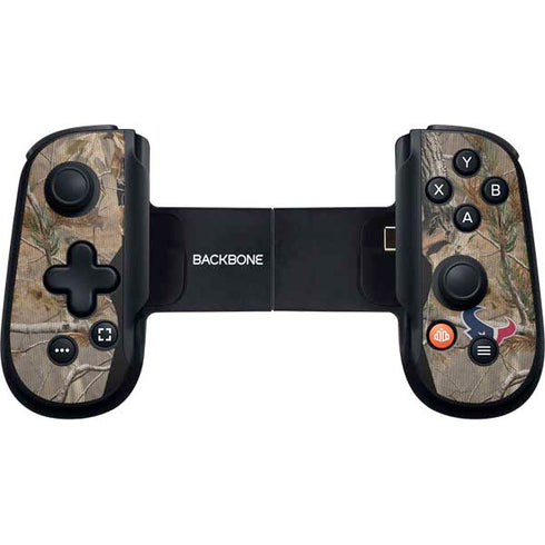 NFL Houston Texans Realtree AP Camo Backbone One for iPhone Game Controller Skin