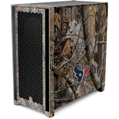 NFL Houston Texans Realtree AP Camo Corsair 4000D Tempered Glass Mid-Tower ATX Case Skin