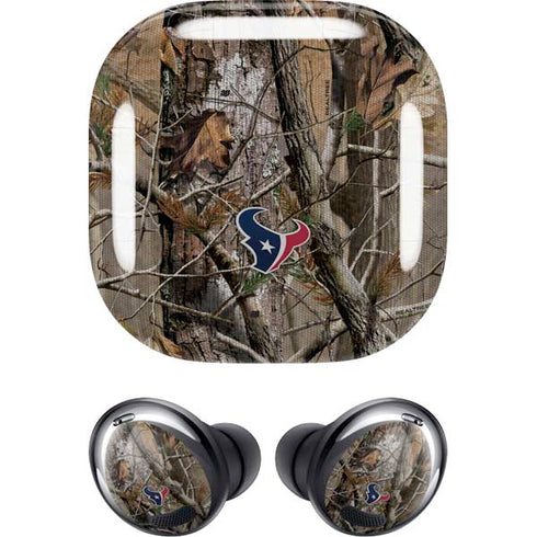 NFL Houston Texans Realtree AP Camo Galaxy Buds Pro Skin