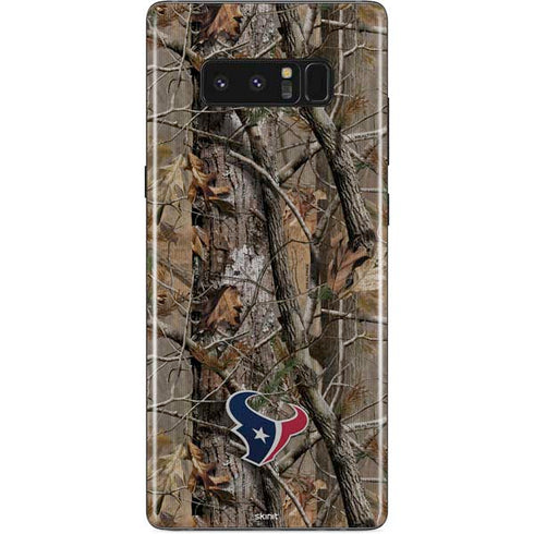 NFL Houston Texans Realtree AP Camo Galaxy Note 8 Skin