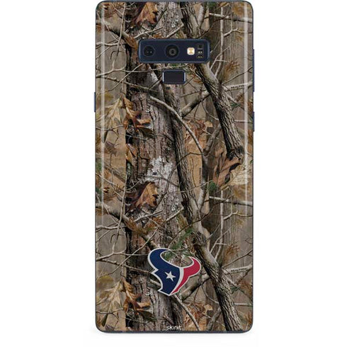 NFL Houston Texans Realtree AP Camo Galaxy Note 9 Skin