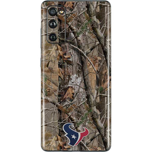 NFL Houston Texans Realtree AP Camo Galaxy S20 Fan Edition Skin