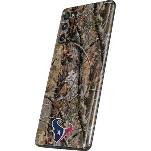 NFL Houston Texans Realtree AP Camo Galaxy S20 Fan Edition Skin